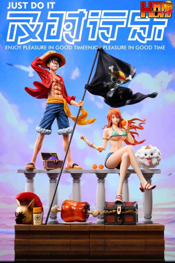 One Piece Just Do It Studio After Two Years Navigator Nami Resin Statue 4 scaled