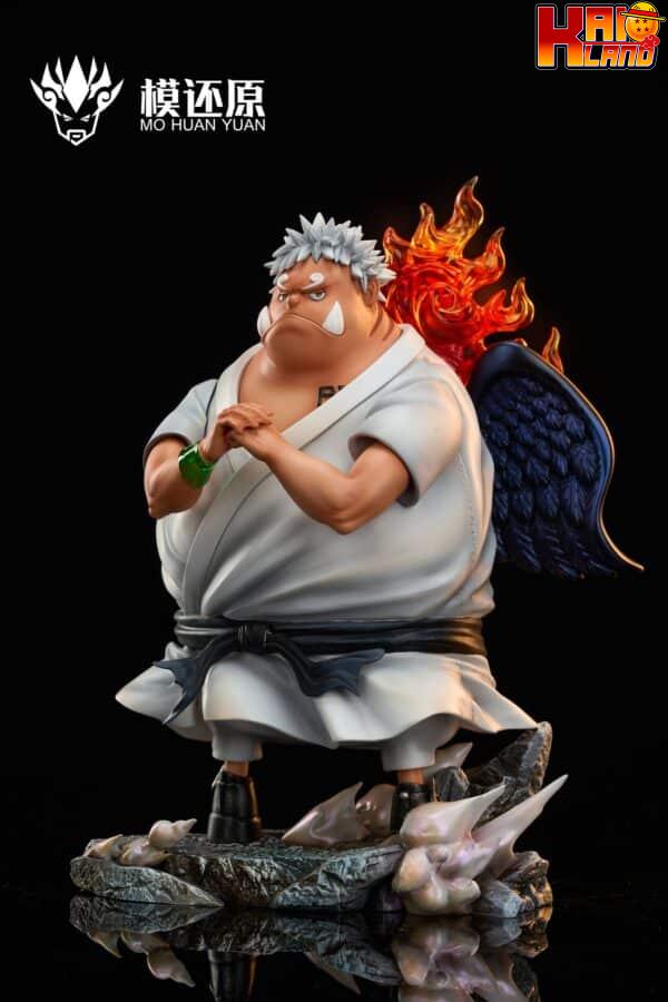 One Piece Mo Huan Yuan Studio Seraphims Mihawk x Jinbe x Kuma Resin Statue 3