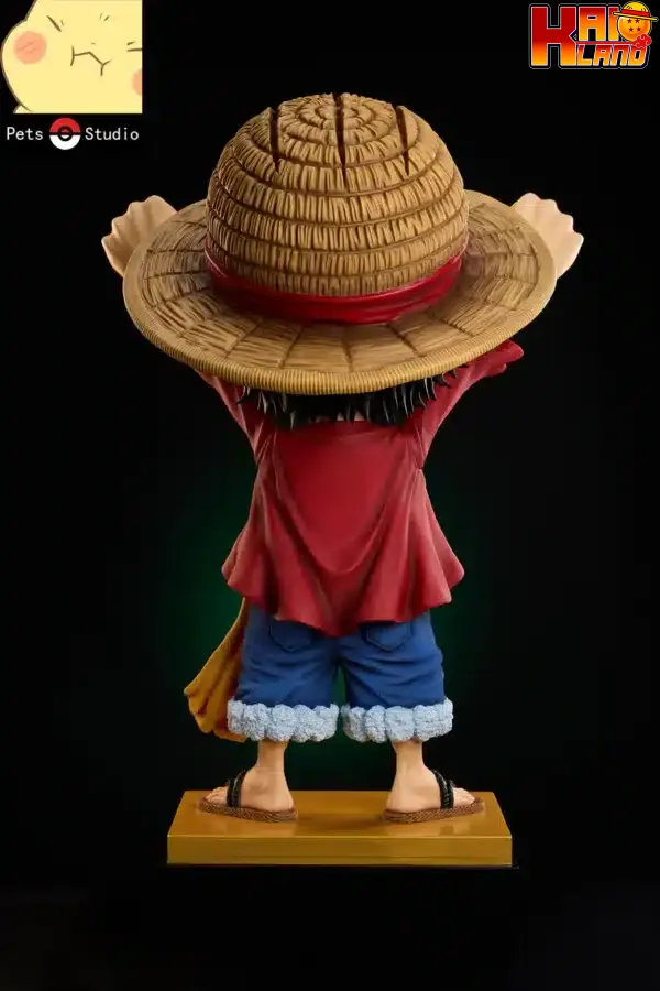 One Piece Pets Studio Luffy Resin Statue 4