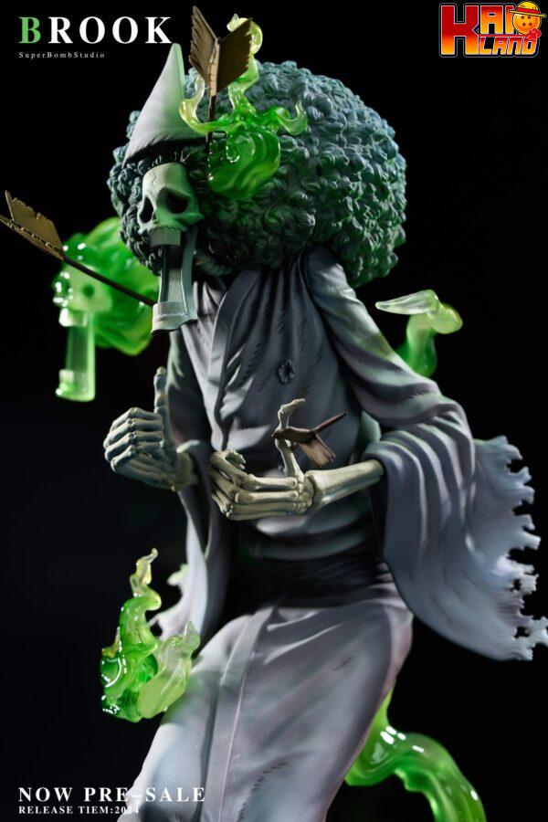 One Piece Super Bomb Studio Wano Country Brook Resin Statue 2 scaled