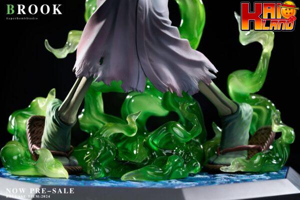 One Piece Super Bomb Studio Wano Country Brook Resin Statue 3 scaled