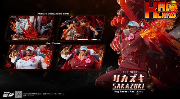 One Piece WaterBear Studio Sakazuki Resin Statue 10