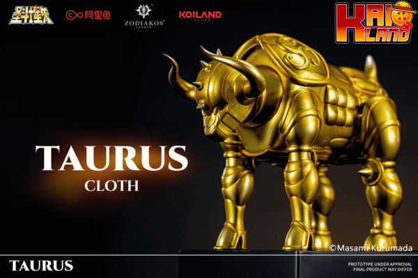 Saint Seiya Zodiakos Studio Taurus Cloth Licensed Resin Statue 2