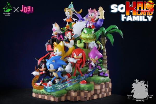 Sonic Joy station Sonic family Resin Statue 2