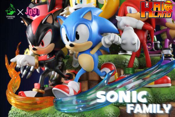 Sonic Joy station Sonic family Resin Statue 8