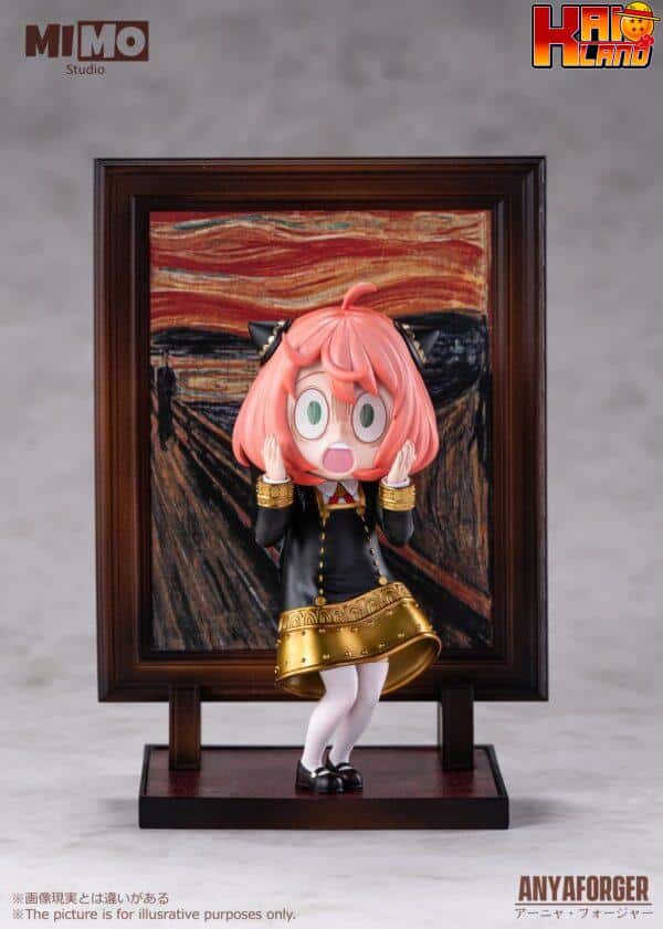 Spy x Family Mimo Studio Anya Forger The Scream Resin Statue 2