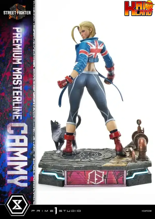 Street Fighter Prime 1 Studio Cammy Licensed Resin Statue 1