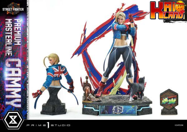 Street Fighter Prime 1 Studio Cammy Licensed Resin Statue 11