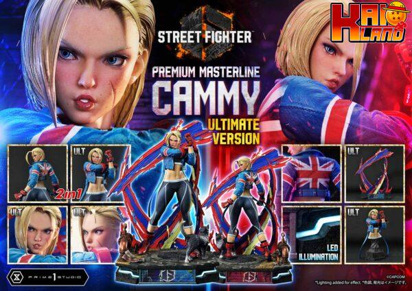 Street Fighter Prime 1 Studio Cammy Licensed Resin Statue 12