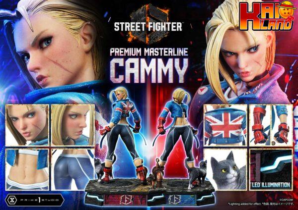 Street Fighter Prime 1 Studio Cammy Licensed Resin Statue 4