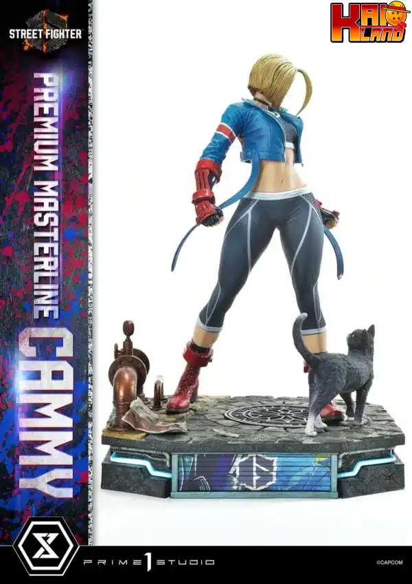 Street Fighter Prime 1 Studio Cammy Licensed Resin Statue 5