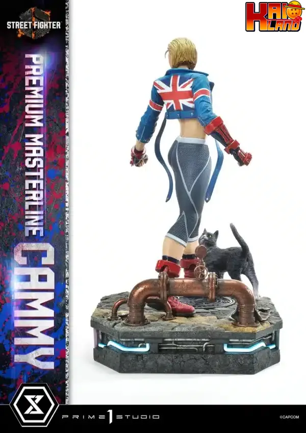 Street Fighter Prime 1 Studio Cammy Licensed Resin Statue 6