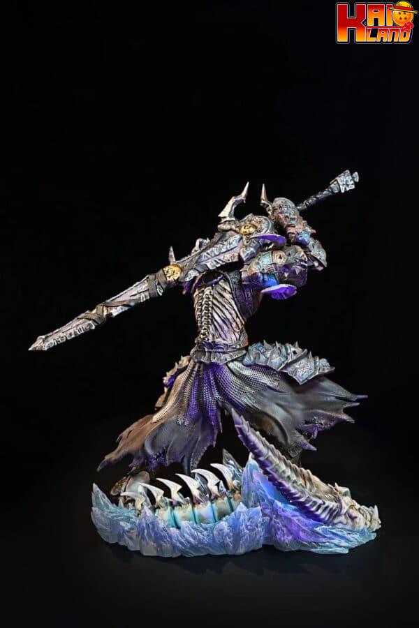 World of Warcraft Four Horsemen Studio The Knightsof the Ebon Blade Resin Statue 4