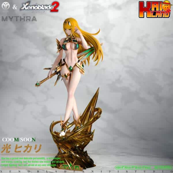 Xenoblade NiJi Studio Mythra Resin Statue 3