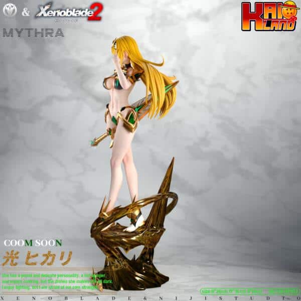 Xenoblade NiJi Studio Mythra Resin Statue 5