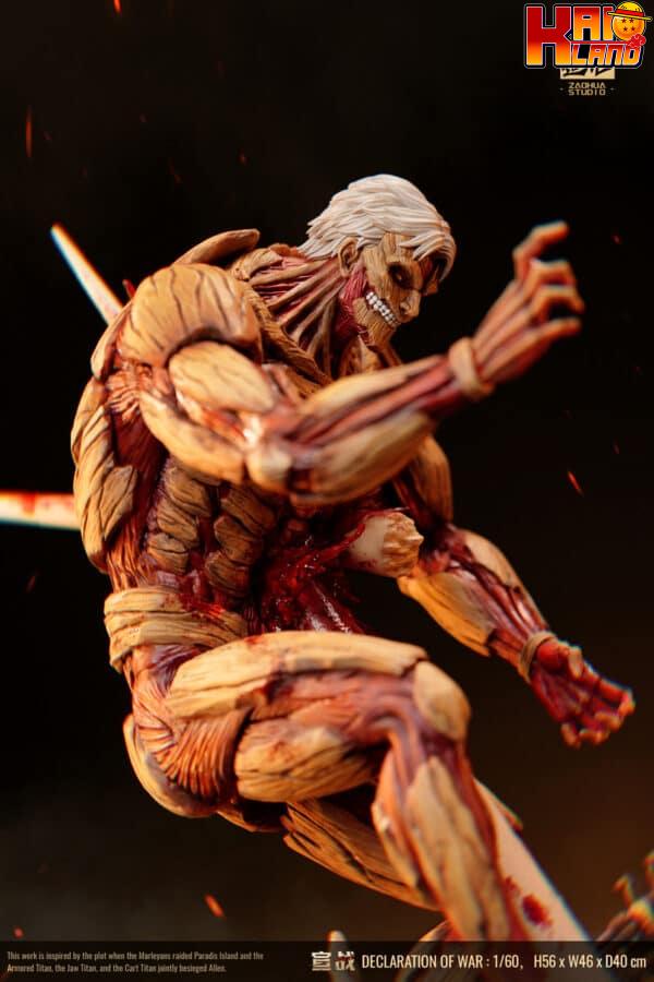 Attack On Titan ZaoHua Studio Declaration Of War Resin Statue 3