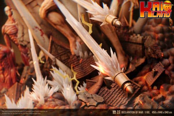 Attack On Titan ZaoHua Studio Declaration Of War Resin Statue 6