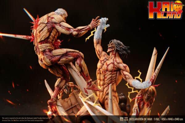 Attack On Titan ZaoHua Studio Declaration Of War Resin Statue 8