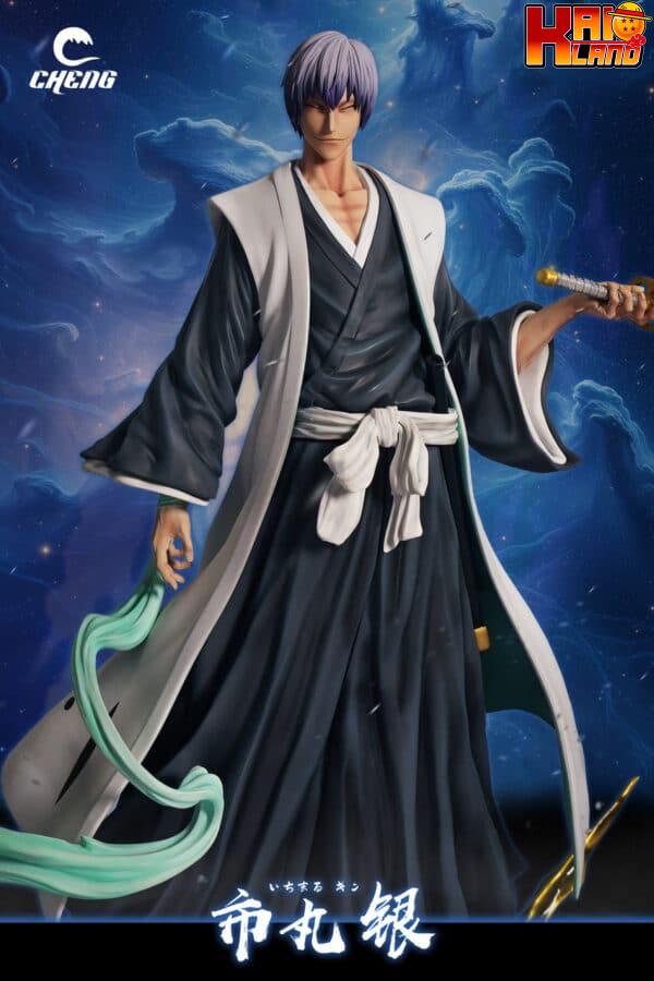 Bleach Cheng Studio Ichimaru Gin Resin Statue 3