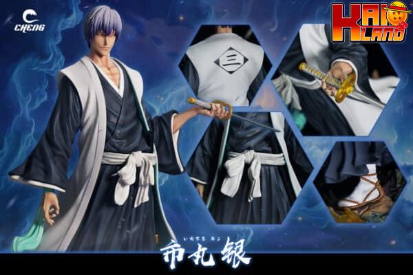 Bleach Cheng Studio Ichimaru Gin Resin Statue 6