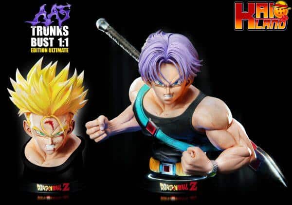 Dragon Ball ArmyAnt Studio Trunks Resin Statue 2 scaled