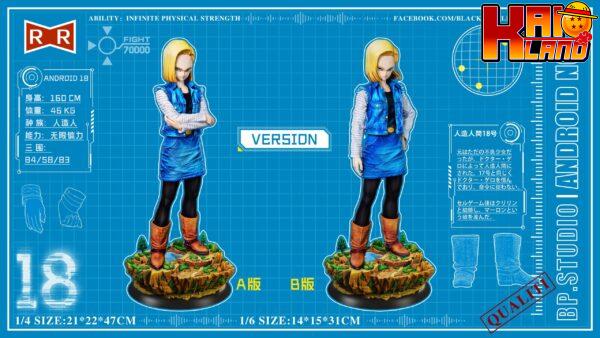 Dragon Ball BP Studio Android 18 C18 Resin Statue 4 scaled