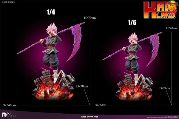 Dragon Ball Du Studio SS Rose Goku Resin Statue 1 1