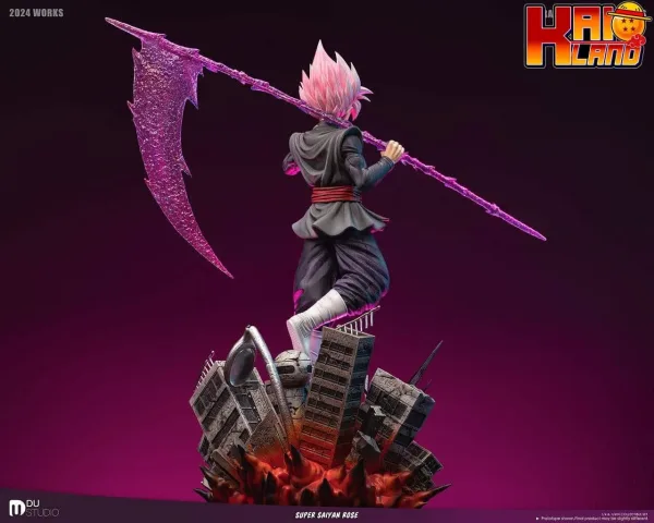 Dragon Ball Du Studio SS Rose Goku Resin Statue 4