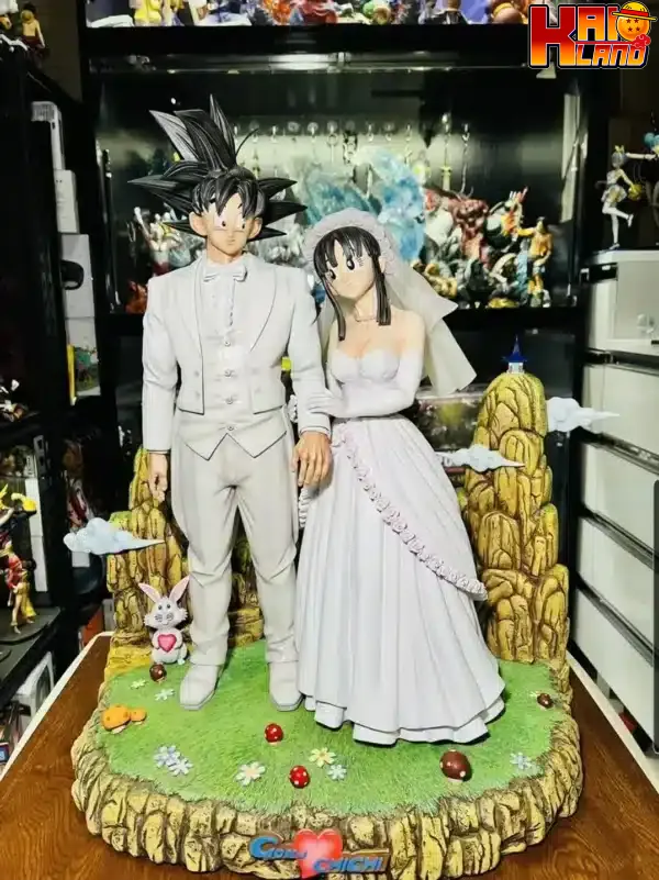 Dragon Ball Figure Class Wedding Goku x Chichi Resin Statue 1