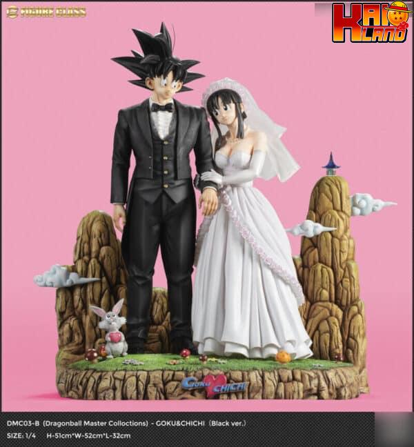 Dragon Ball Figure Class Wedding Goku x Chichi Resin Statue 2