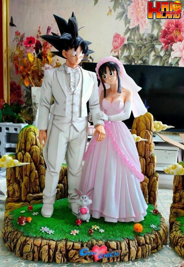 Dragon Ball Figure Class Wedding Goku x Chichi Resin Statue 3