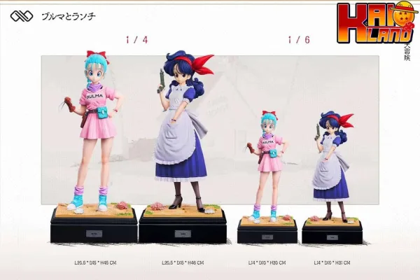 Dragon Ball Infinite Studio Bulma x Lunch Resin Statue 1