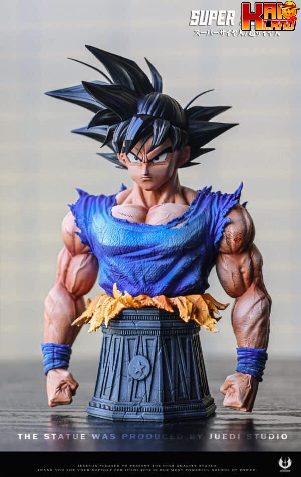 Dragon Ball JD Studio First Super Saiyan Son Goku Resin Statue 6 scaled