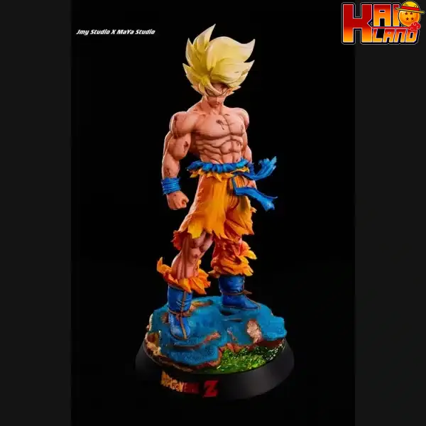 Dragon Ball JMY X MAYA Studio Goku SS Namek Resin Statue 3