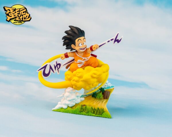 Dragon Ball Nest Zone Studio Son Goku Kid Resin Statue 3 scaled