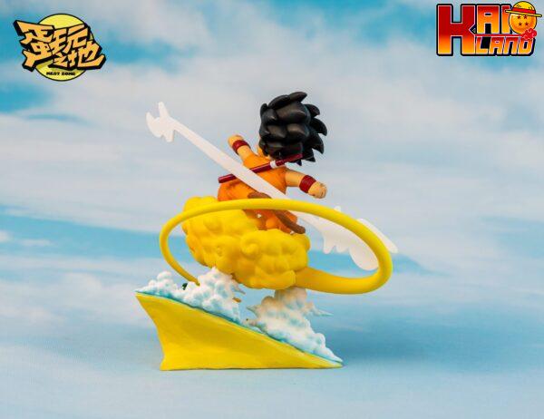 Dragon Ball Nest Zone Studio Son Goku Kid Resin Statue 4 scaled