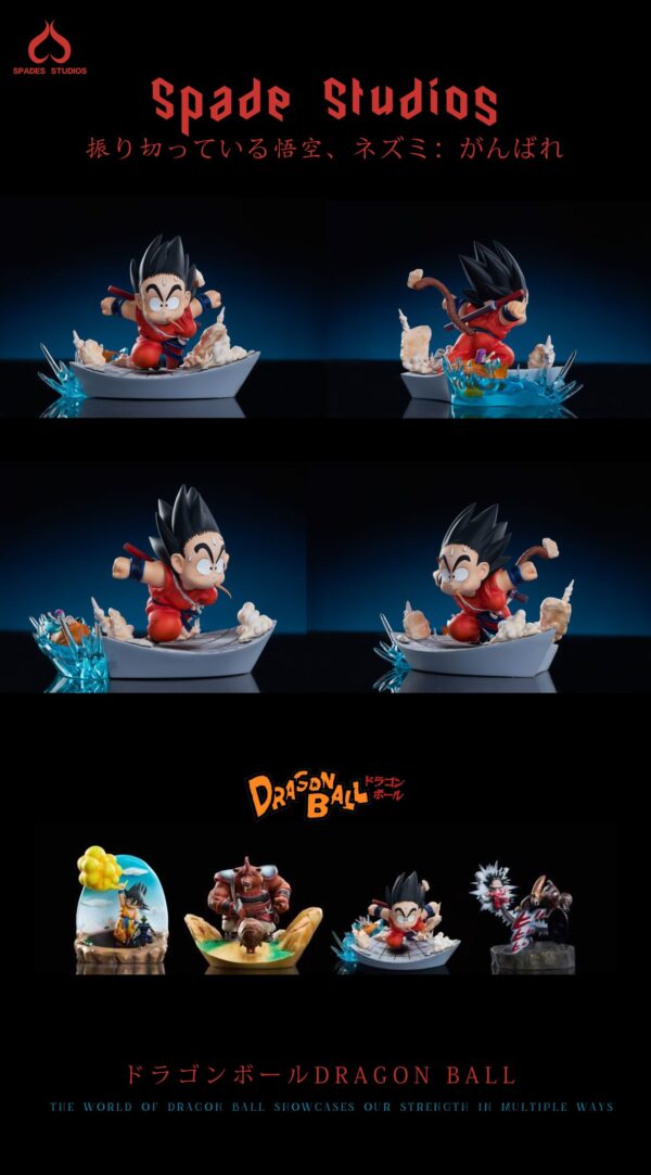 Dragon Ball Spades Studio Runaway Son Goku Resin Statue 1 scaled