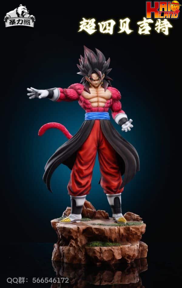 Dragon Ball Violent Bear Studio SS 4 Vegito Resin Statue 5