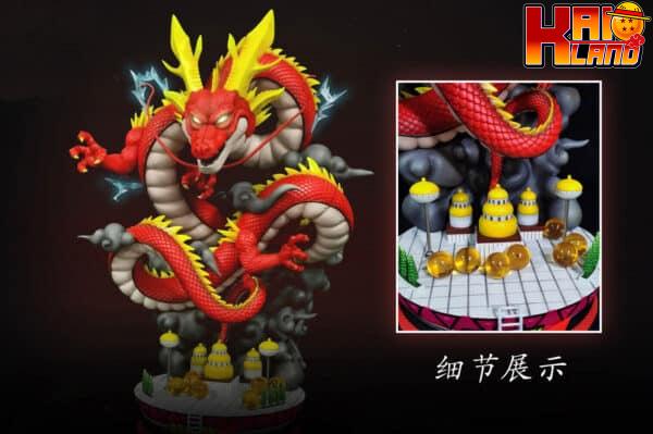 Dragon Ball YY Studio Shenron Red Resin Statue 2