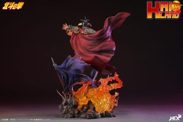 Fist of the North Star HEX Collectibles Fist of the North Star Licensed RAOH 16 Resin Statue 2 scaled