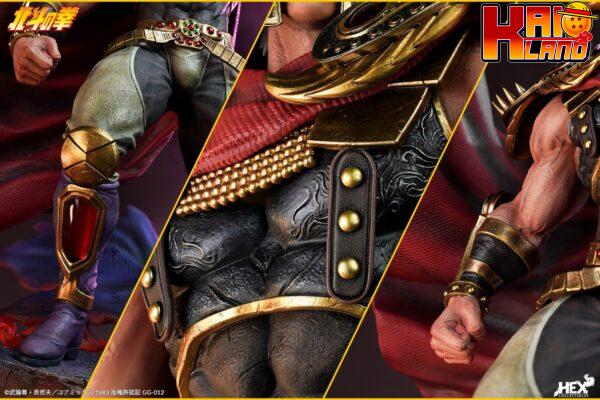 Fist of the North Star HEX Collectibles Fist of the North Star Licensed RAOH 16 Resin Statue 8 scaled