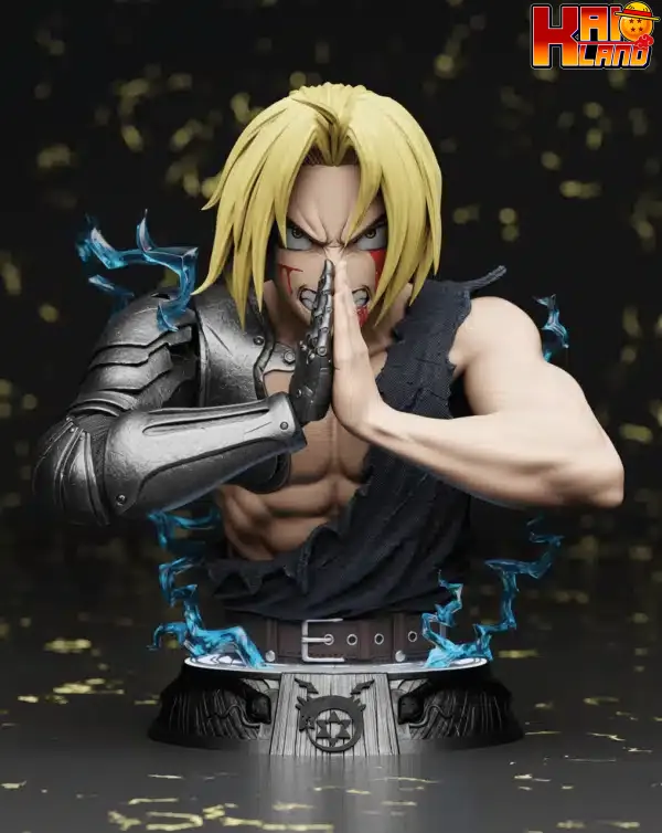 Fullmetal Zenkai Studio Edward Elric Bust Resin Statue 2