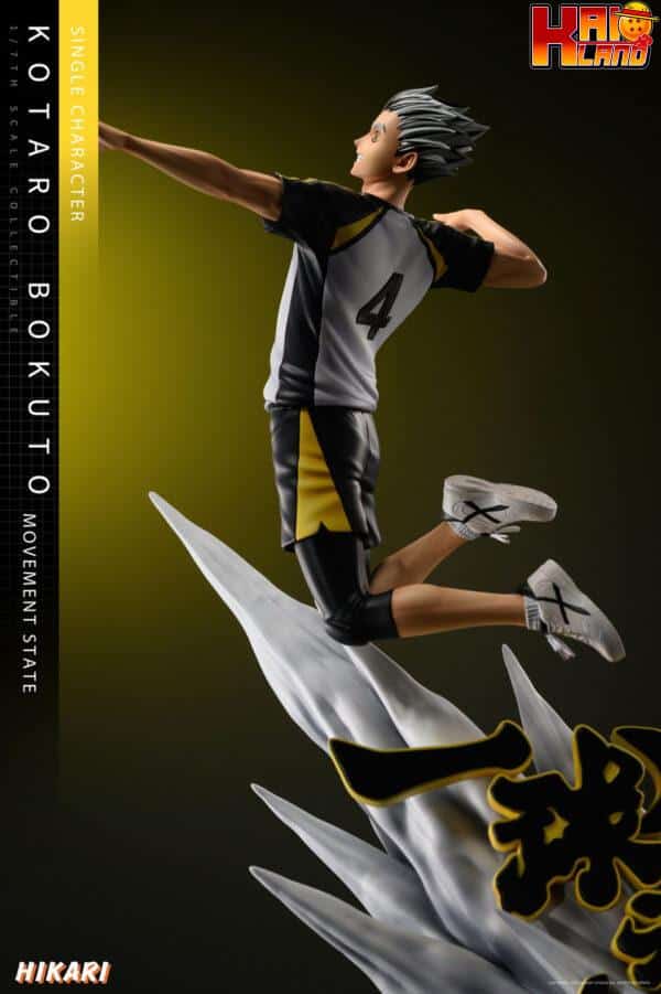 Haikyuu HIKARI Studio Bokuto Kotaro Resin Statue 6