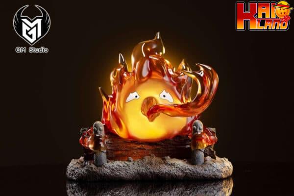 Howls Moving Castle GM Studio Calcifer V2 Resin Statue 1