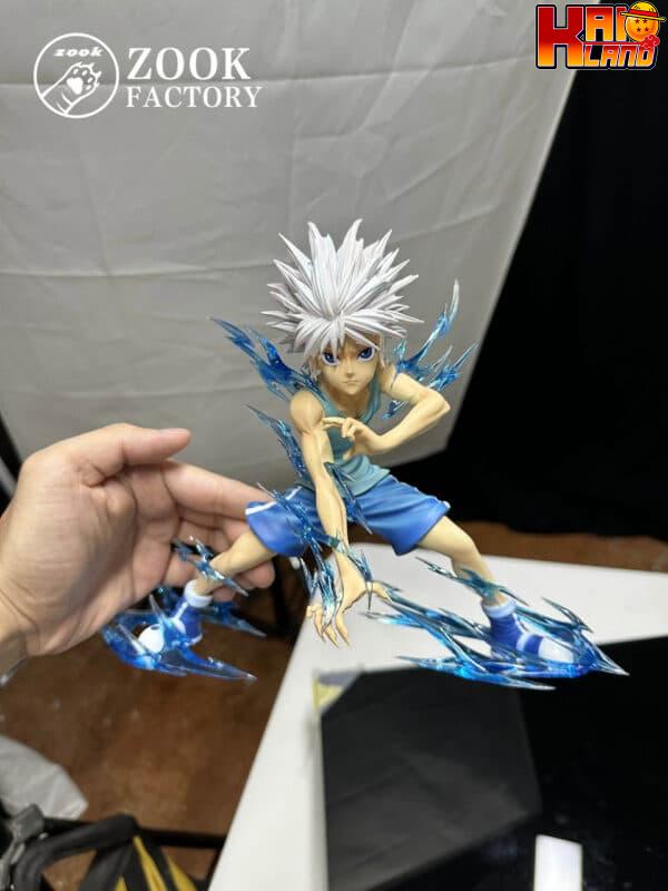 Hunter x Hunter ZooK Studio Killua Zoldyck Resin Statue 3