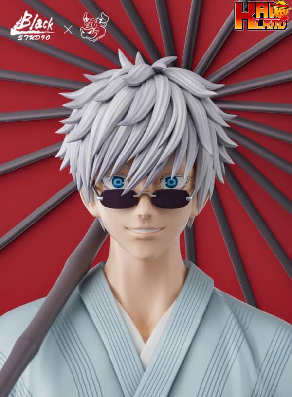 Jujutsu Kaisen Black x Niuzi Studio Satoru Gojo Resin Statue 3