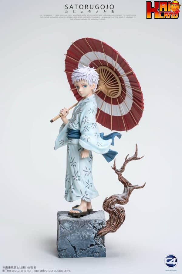 Jujutsu Kaisen C4 Studio Kid Gojo Satoru Resin Statue 2 scaled