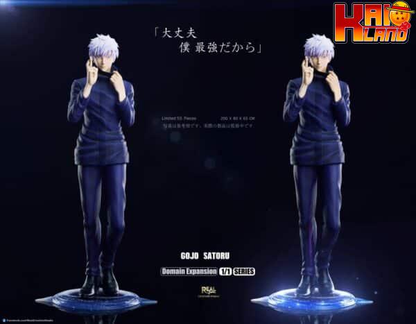 Jujutsu Kaisen Real Creation Studio Satoru Gojo Resin Statue 2