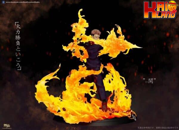 Jujutsu Kaisen Real Creation Studio Sukuna Flame Arrow Resin Statue 3