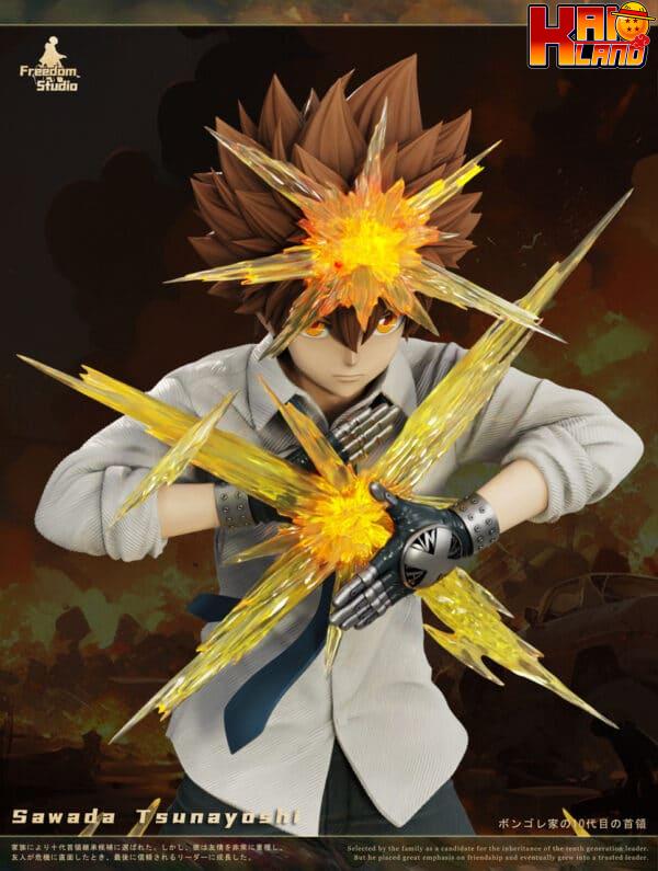 Katekyo Hitman Reborn Freedom Studio Sawada Tsunayoshi Resin Statue 2